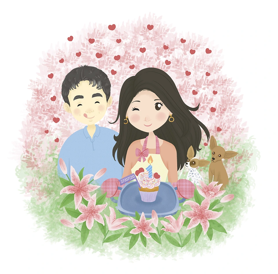 Casais Ilustrados